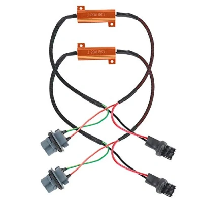 Image of Switchback Resistor Hiper Flashing Error Free Wiring Adapters For Led Turn Signal Lights 7440 T20 50W8Rj