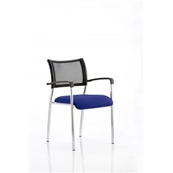 Image of Brunswick Bespoke Colour Seat Chrome Frame Stevia Blue
