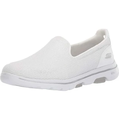 Image of Skechers Women&#039;s Go Walk 5 15901 Sneaker, White, 3 UK