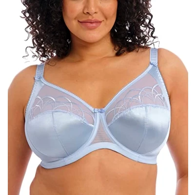 Image of Elomi Women&#039;s Underwire Full Cup Banded Bra Coverage, Opaque, Alaska, 34HH US