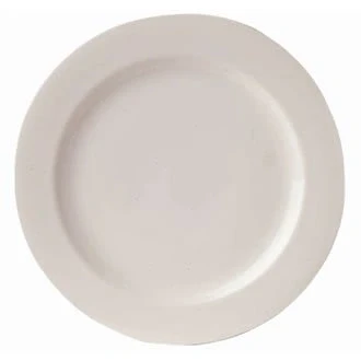 Image of Royal Porcelain Classic White Wide Rim Plates 240mm (12 pack)
