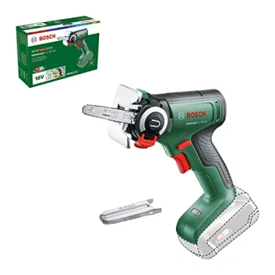 Image of Bosch Home and Garden Cordless NanoBlade Saw UniversalCut 18V 65 (Fast Free Hand Cutting in Wood Plastic; Max. Depth mm; 18 Volt System; Without Battery)