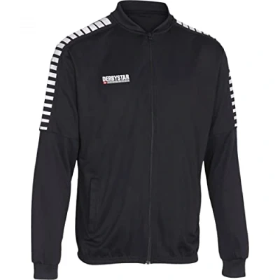 Image of Derbystar Hyper Poly Work Jacket Kids Black White, 116