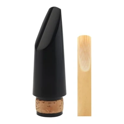 Image of OriGlam Portable Bb Clarinet Mouthpiece, Mouthpiece Kit, with Reed