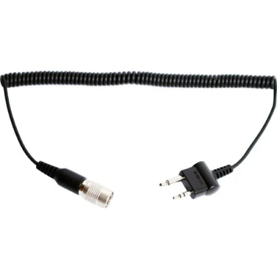Image of Sena 2 way Radio Cable with Straight Type for Midland and Icom Twin pin Connector
