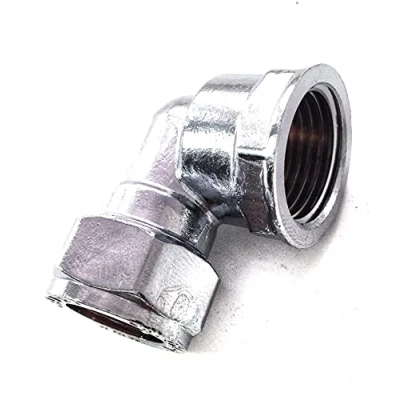 Image of 15mm x 1/2&quot; Female Chrome Elbow