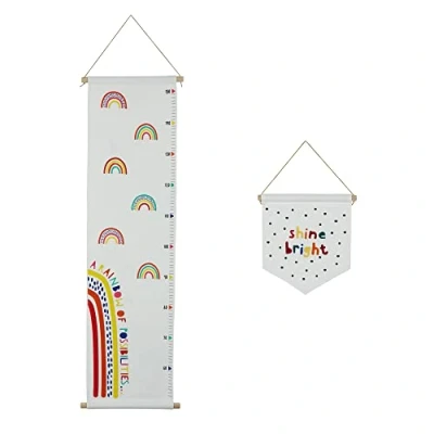 Image of Ickle Bubba Wall Art Set Rainbow Dream