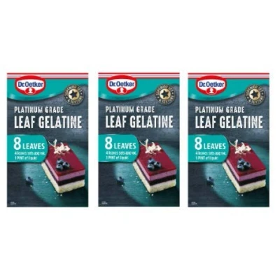 Image of Dr Oetker Leaf Geletine 13g x 3 (Bundle of Units)
