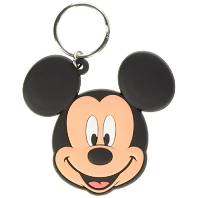Image of Disney Junior RK38322C Mickey Mouse Rubber Keychain, Multicoloured, 4.5 x 6cm