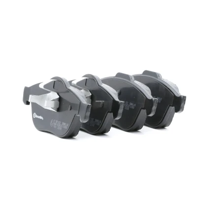Image of 8891615050 Brake pad set BREMBO P 68 032 excl. wear warning contact with piston clip accessories RENAULT: ESPACE 4, LAGUNA 2, Vel Satis Hatchback