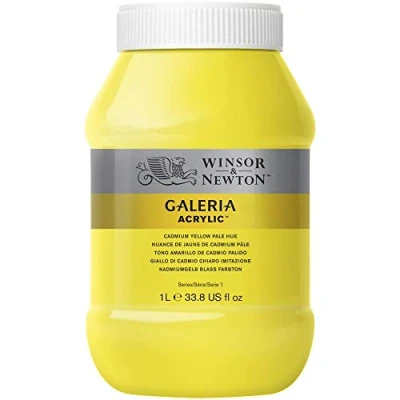 Image of Winsor &amp; Newton Galeria Acrylic, Kadmiumgelb Blass, 1000ml Acrylfarbe