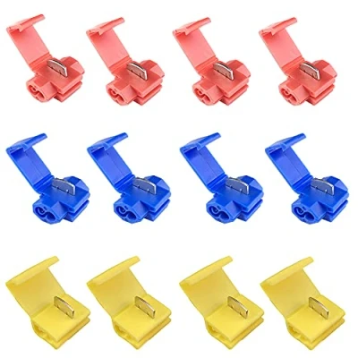 Image of Ruidee 100PCS Wire Terminal Connectors Electrical Solderless Quick Splice Connector Branch (SNJ2)