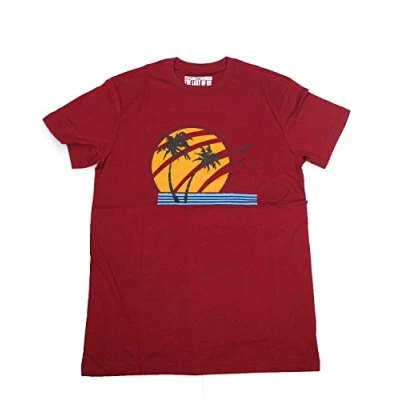 Image of OEM Last of Us Ellie T Shirt Coconut Tree Joel Survival Horror (L) Red