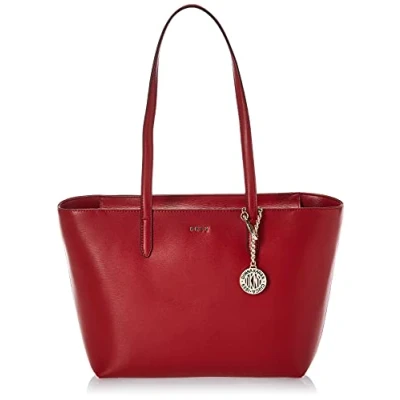 Image of DKNY Women&#039;s Bryant Md Tote, Bright Red, One Size