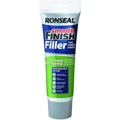 Image of Ronseal 2 X RSLEF300 330g Smooth Finish Exterior Multi Purpose Ready Mix Filler Tube