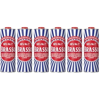 Image of Brasso Metal Polish Liquid, 1L (Pack of 6)