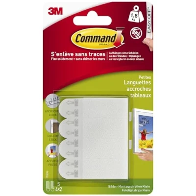 Image of Command Image Mounting Strips Set of 8