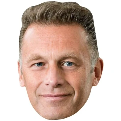 Image of Chris Packham (Smile) Celebrity Mask, Flat Card Face, Fancy Dress Mask