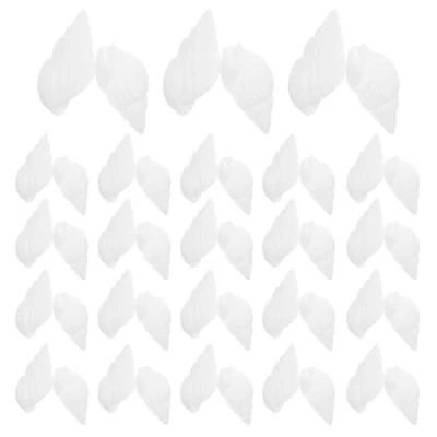 Image of WINOMO Small Sea Shell White Nautical Decor Ornaments Pack of 100