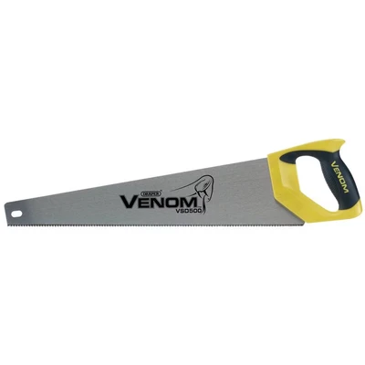 Image of Draper Venom� Second Fix Double Ground Handsaw, 500mm, 11tpi/12ppi