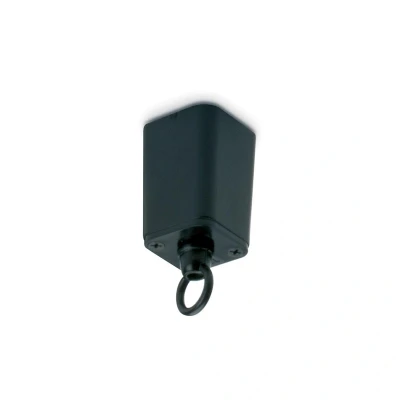 Image of Mainline Mains IP20 Pendant Suspension Track Adaptor Black JCC