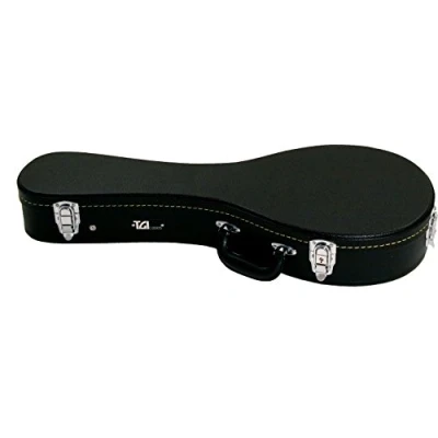 Image of TGI 1993 A Style Wooden Hard Case for Mandolin, Black