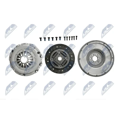 Image of 038105266BA, 38105266BA Clutch NTY NZS VW 007 without central slave cylinder with flywheel VOLKSWAGEN: Golf 4, Bora Saloon, 4 Variant