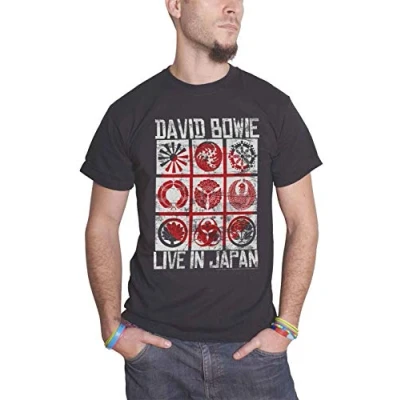 Image of David Bowie &#039;Live in Japan&#039; T Shirt (2 extra large)