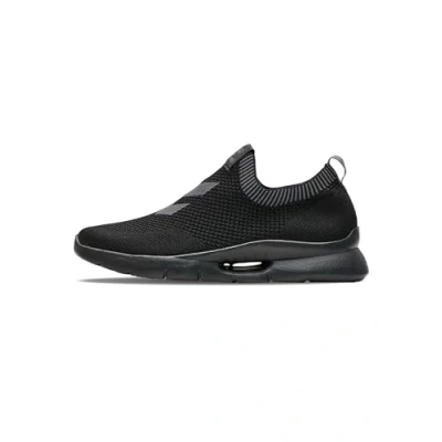 Image of Hummel Tatum Seamless Slipons, Size: 6, Black/black Textile