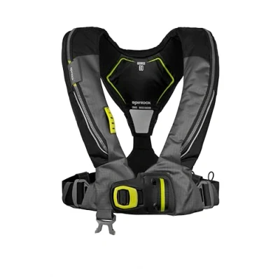 Image of Spinlock Deckvest 6D 170N Lifejacket (Black)