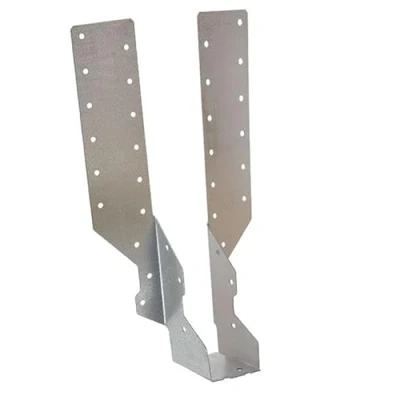 Image of BPC Fixings Galvanised Standard Leg Timber to Joist Hanger 10 Piece Set, 50 mm Width