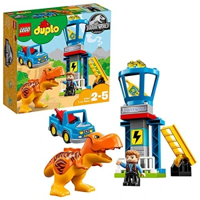 Image of LEGO 10880 DUPLO Jurassic World T Rex Tower Set