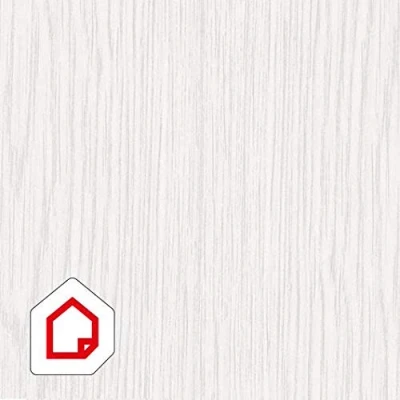 Image of d c fix Plastic Self Adhesive Contact Paper Wood Decor Vinyl Fablon Sticker Wallpaper for Kitchen Furniture Living Room Whitewood Matt 450mm/m