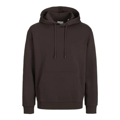 Image of Jack &amp; Jones Jjebradley HOOD Sweatshirt, Men&#039;s, Size: 4XL, Mulch