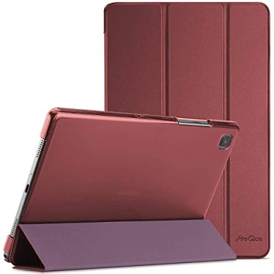 Image of ProCase Cover for Galaxy Tab A7 10.4 Case 2022 2020(SM T500/ T503/ T505/ T507/T509), Slim Lightweight Protective Hard Wine