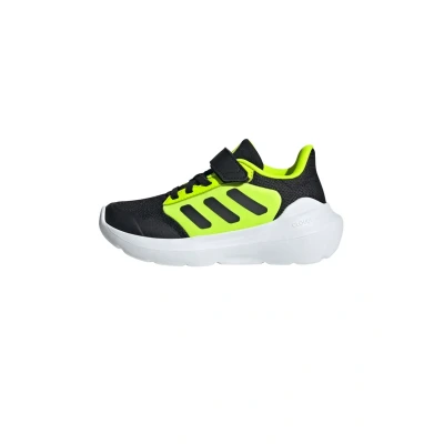 Image of adidas TENSAUR Run 3.0 Shoes Children, Core Black/Core Black/Lucid Lemon, 10 UK Child