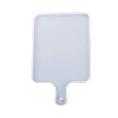 Image of Fruit Tray with Handle Resin Mold Silicone Mould DIY Crafts Serving Board UV Epoxy Handmade Coaster Mold,Epoxy Kit