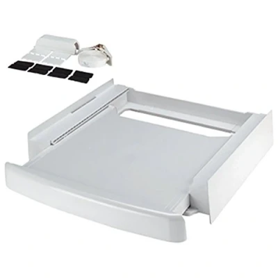 Image of SPARES2GO Shelf Stacker Stacking Kit Tray Pullout for BEKO Washing Machine/Tumble Dryer