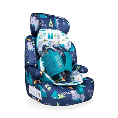 Image of Cosatto Zoomi Car Seat Group 1 2 3, 9 36 kg, Months 12 Years, Side Impact Protection, Forward Facing (Dragon Kingdom)