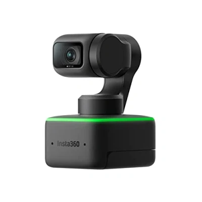 Image of Insta360 Link PTZ 4K Webcam with 1/2&quot; Sensor, AI Tracking, Gesture Control, HDR, Noise Canceling Microphones, Specialized Modes, for Laptop, Video Camera Calls, Live Streaming