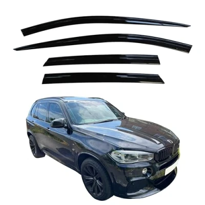 Image of AUTO CLOVER Wind Deflectors Set for BMW X5 E70 2007 2013 (6 pieces)