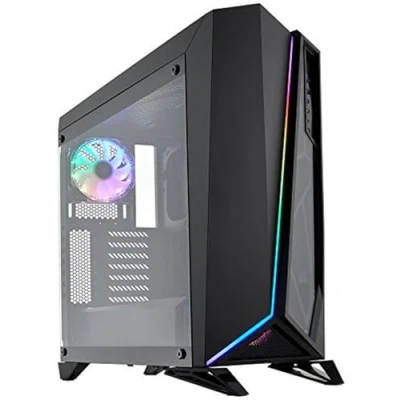 Image of Corsair Carbide SPEC OMEGA RGB Tempered Glass Mid Tower ATX Gaming Case Black
