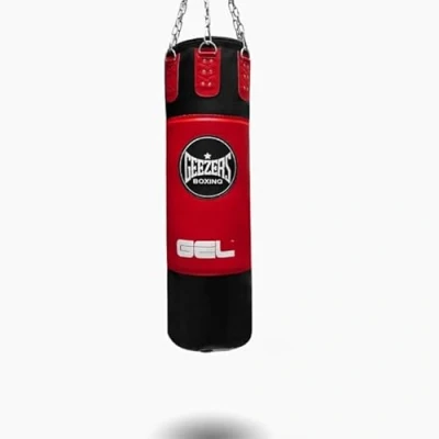 Image of Geezers Boxing Elite Pro Gel Punchbag, (Red, 4)