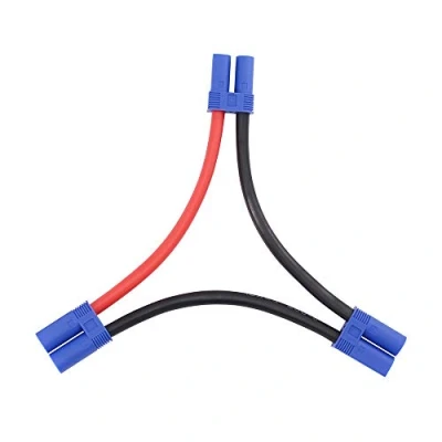 Image of BDHI 1pc EC5 Series Connector with 10awg Wire/Series Battery Adapter for Losi/E Flite(B101 1)