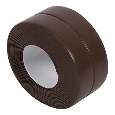 Image of 3.2M Length Wall Caulk Strip Self Adhesive Tub Bath And Sealing Sink Basin Edge Trim Kitchen(38mm*3.2M Brown)