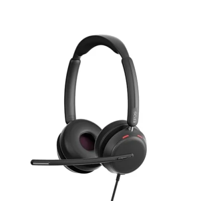 Image of EPOS IMPACT 860 Double Sided Wired Headset with Microphone, USB C Headphones for PC, High Performance Noise Cancelling Mic