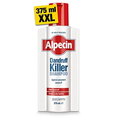 Image of Alpecin Dandruff Killer Shampoo 375ml Effectively Removes and Prevents Hair Care for Men Made in Germany