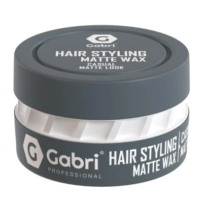 Image of Gabri Hair Styling Wax 150ml Gel Edge Control Maximum and Long Lasting Men &amp; Women (Casual Look)