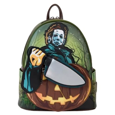 Image of Loungefly Compass International Halloween Mini Backpack
