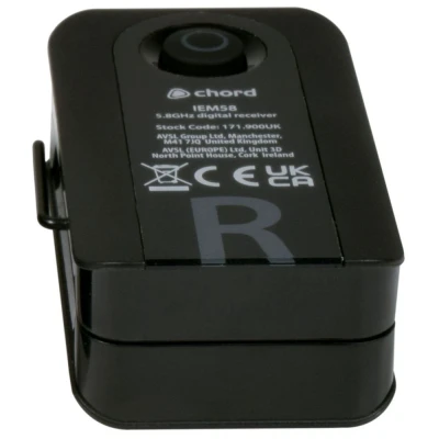 Image of Chord Spare Receiver for IEM58 In ear Monitor System Frequency 5.8GHz